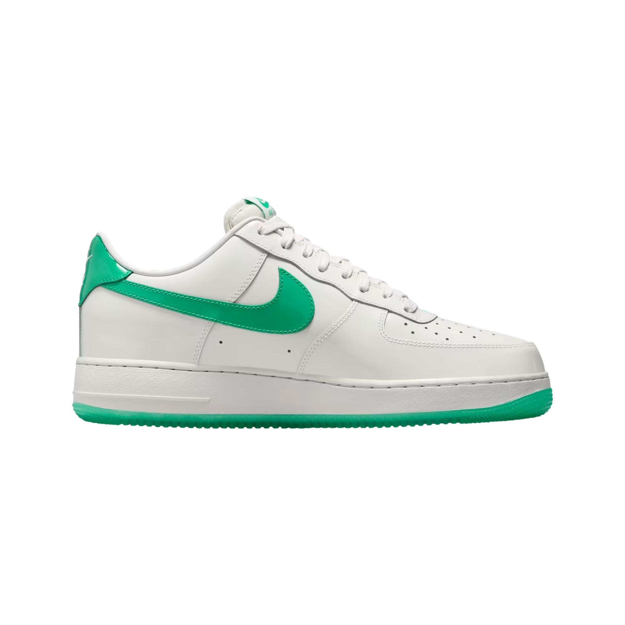 Air Force 1 '07 Premium Platinum Tint and Stadium Green