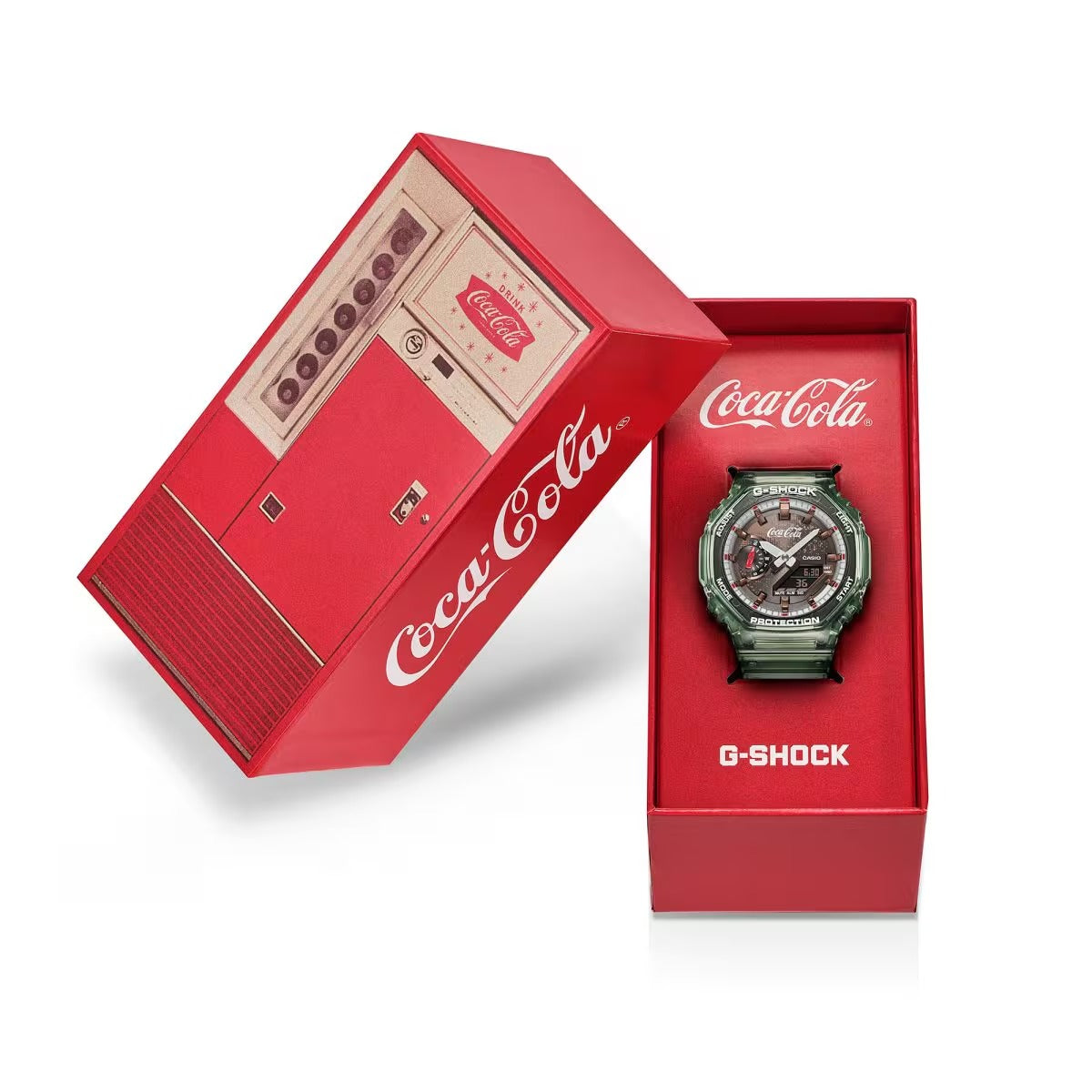 Coca-Cola x G-SHOCK Green Watch
