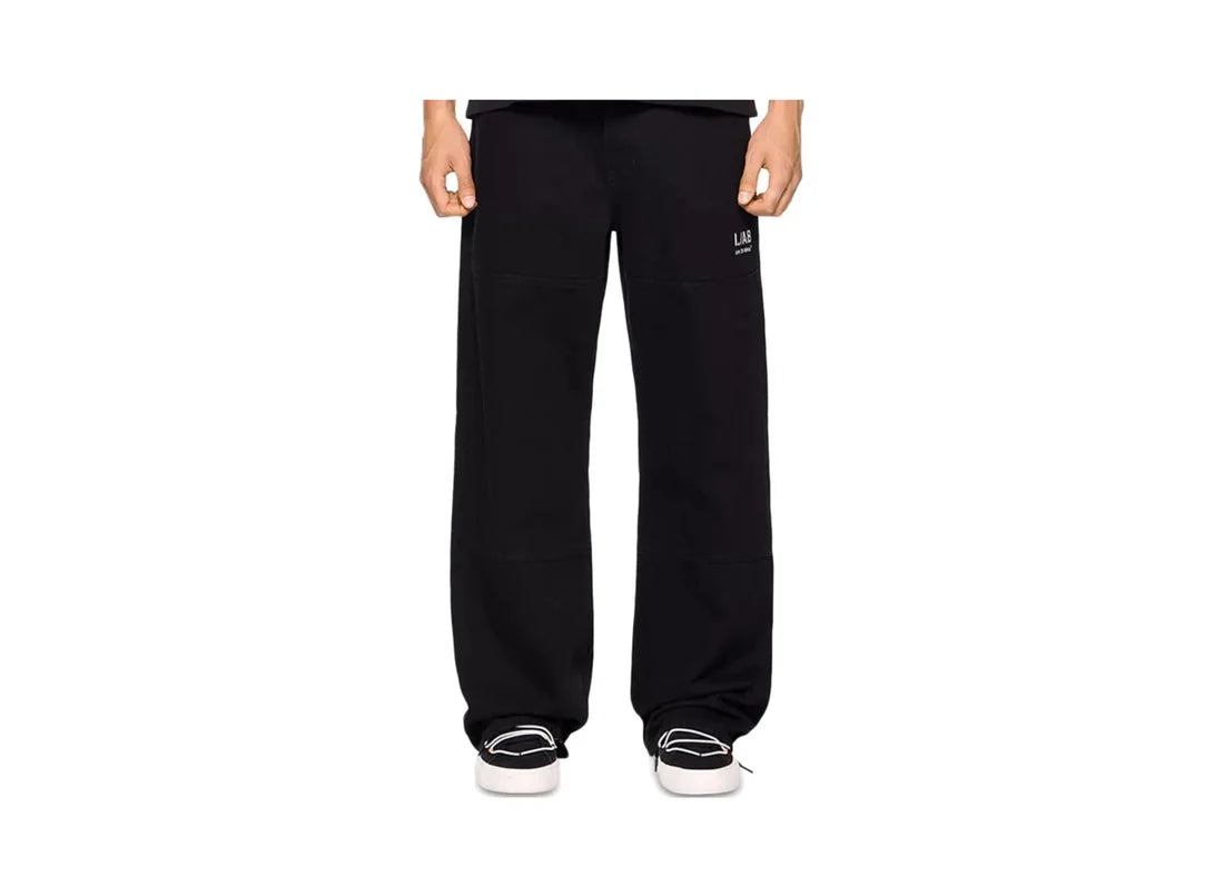 White™ Diagonal Carpenter Jeans in Black