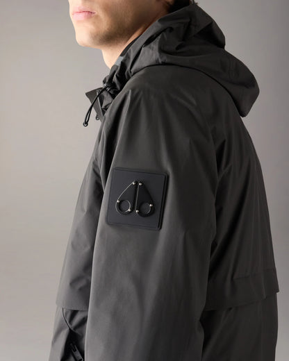 Rain Packable Black Jacket
