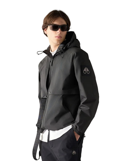 Rain Packable Black Jacket