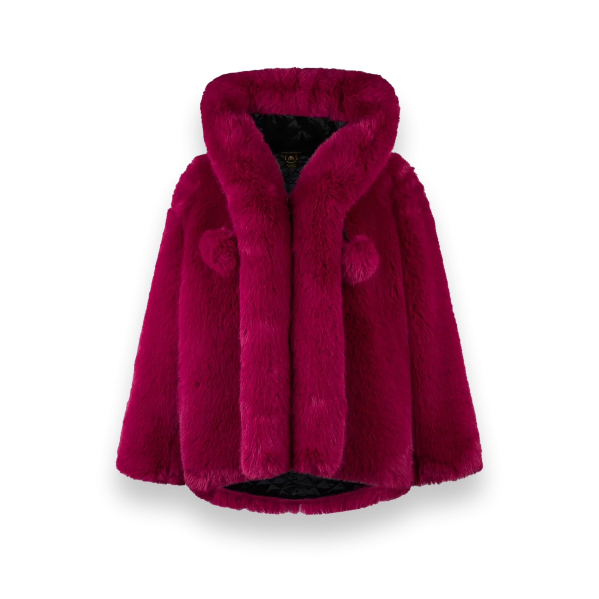Jade Faux Fur Jacket Berry