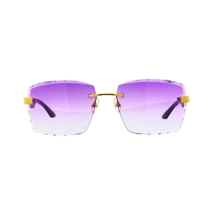 Maybach-PURPLE  GOLD SUNGLASSES