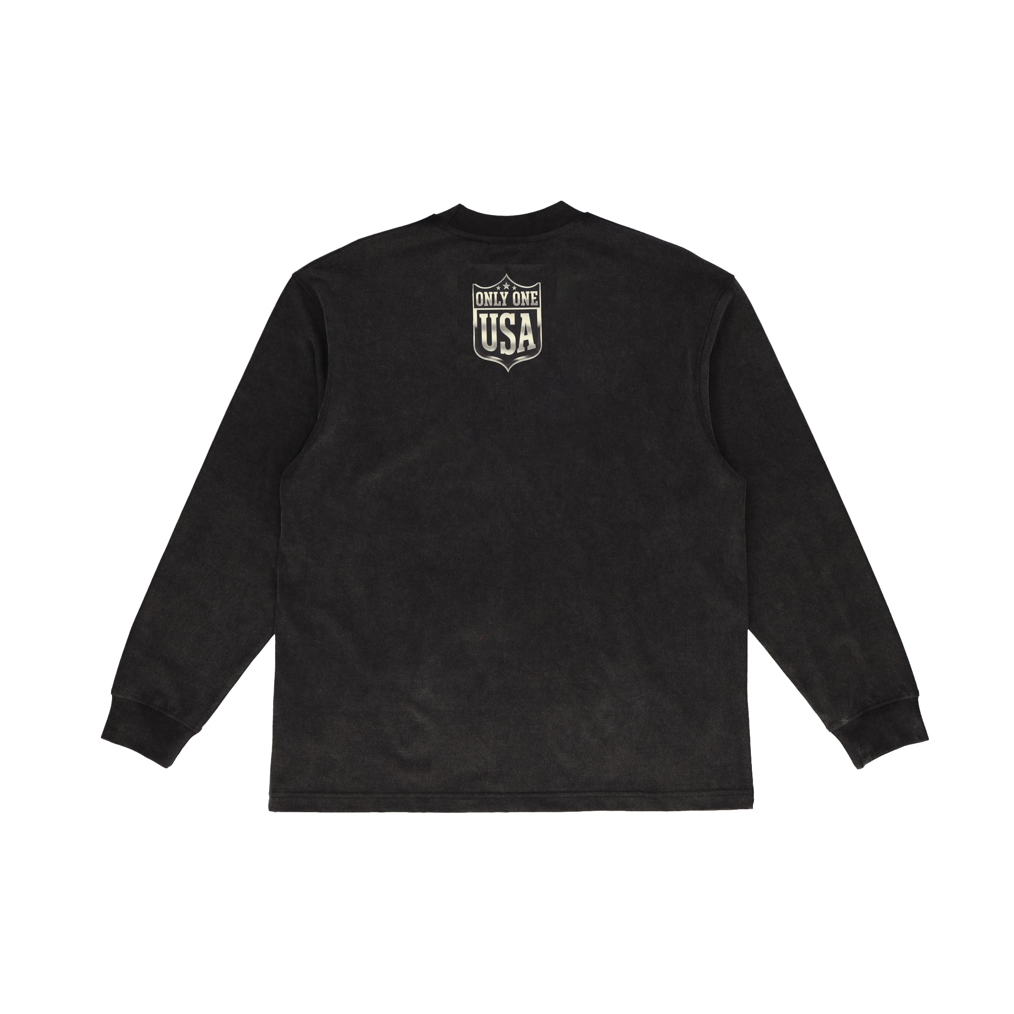 Beware Of  Dog Black Crew Neck
