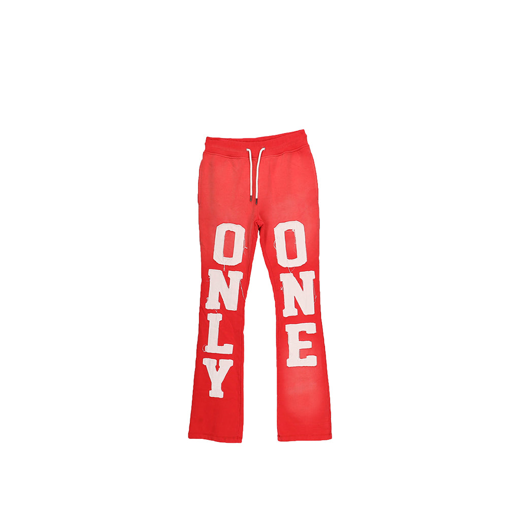 Cut And Sewn Distressed Sweatpant