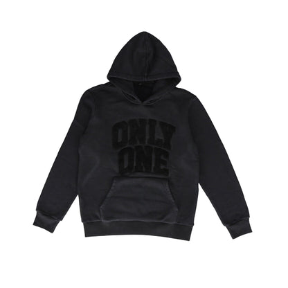 Monochromatic Chenille Pullover Hoodie