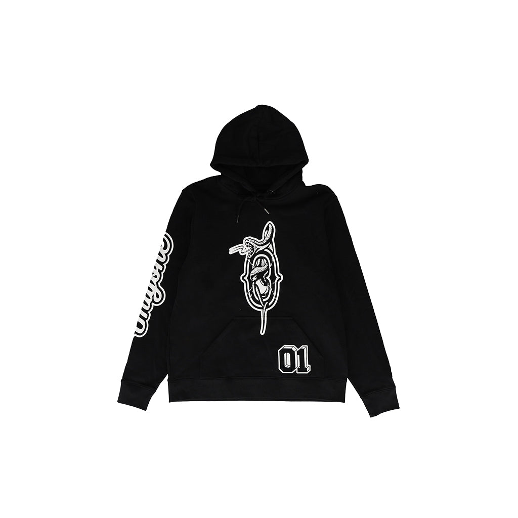 Only One Cobra O Print Pullover Hoodie