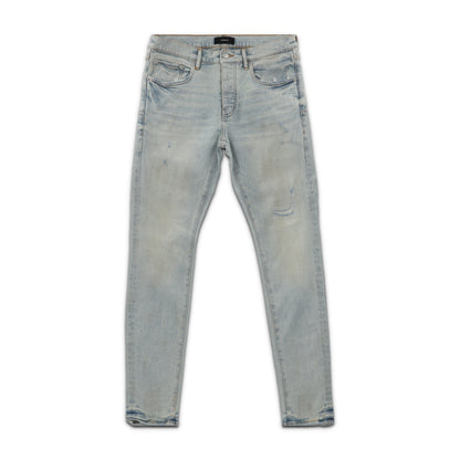 Skinny Fade Distressed Jeans Blue