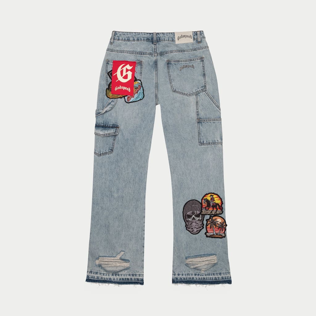 Patchwork Denim (Blue Wash) – WOODstack