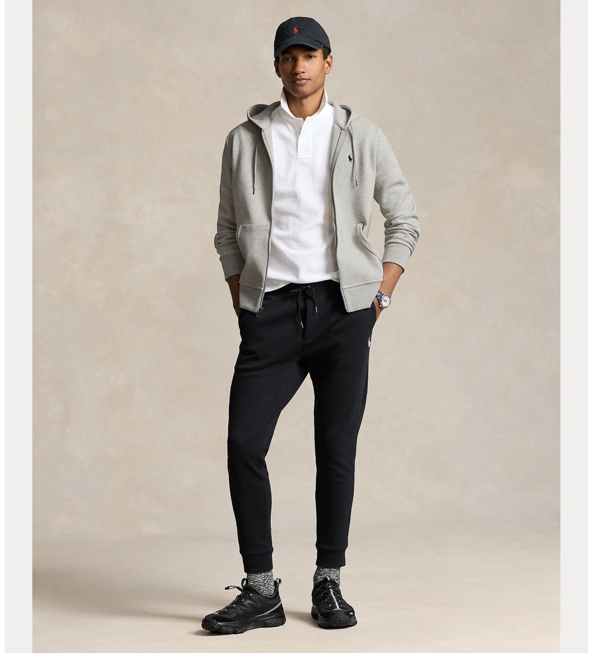 Double Knit Tech Full zip Hoodie