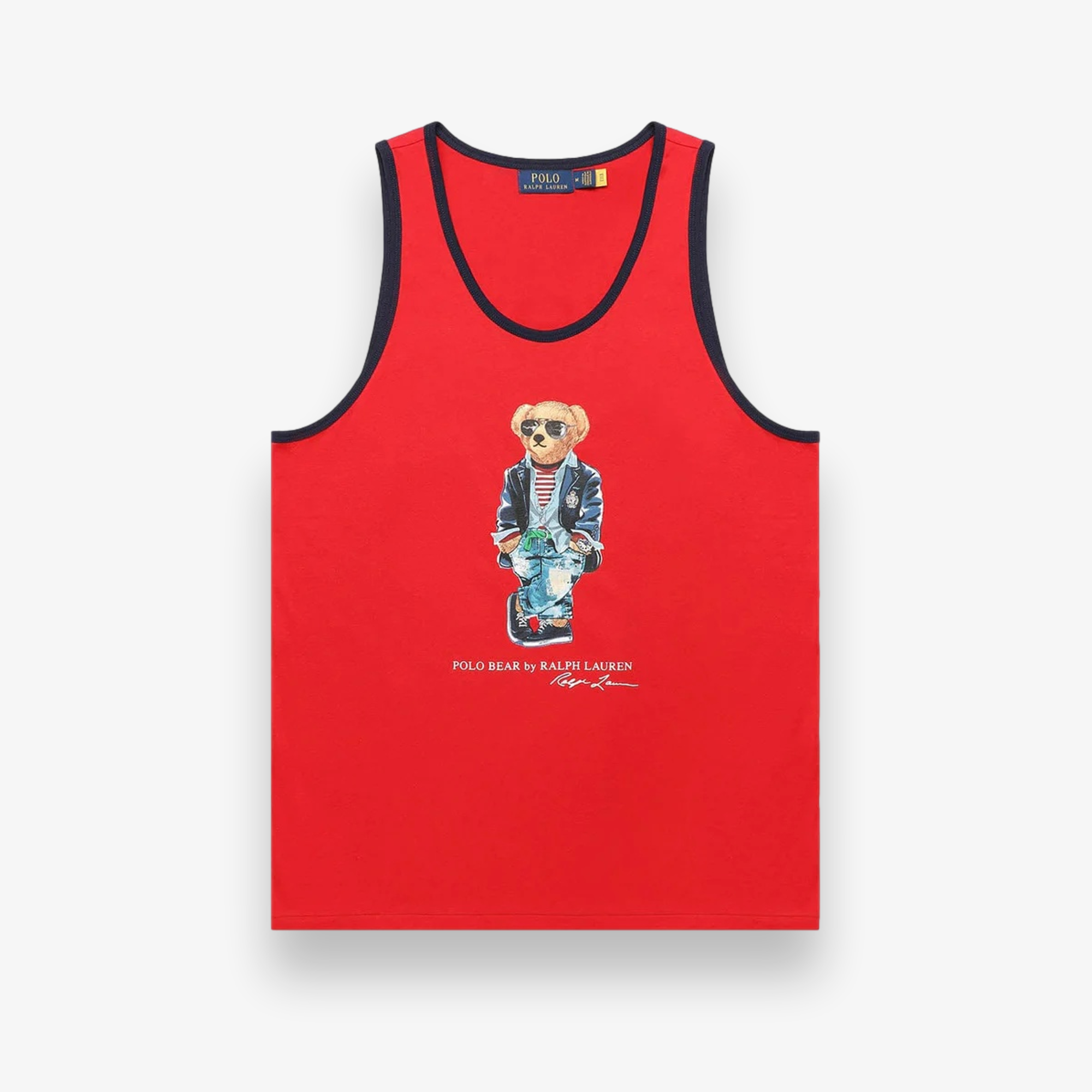 Polo Bear Jersey Tank Top