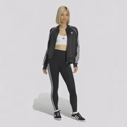 Black 3-Stripes Leggings
