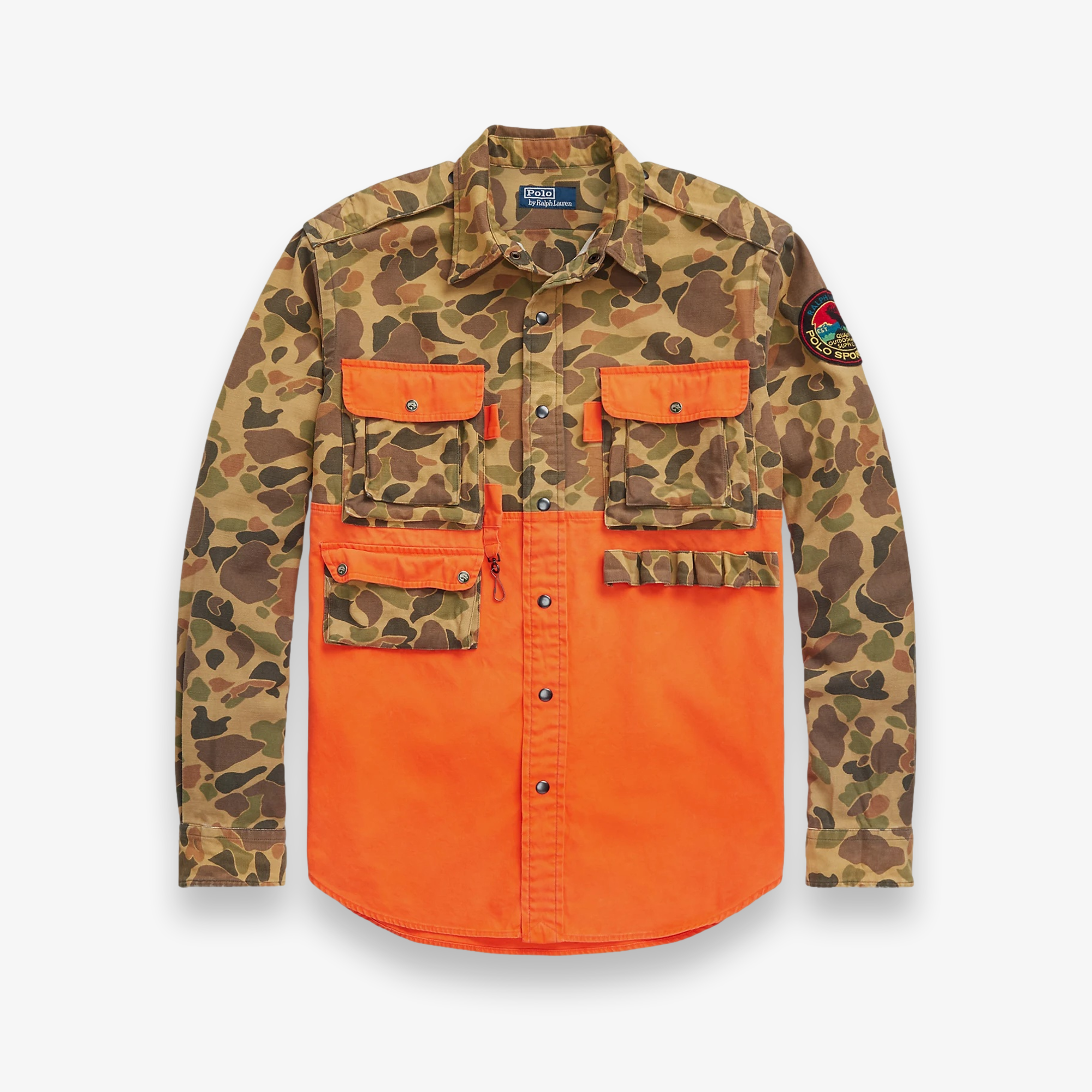 Classic Fit Camo Utility Shirt