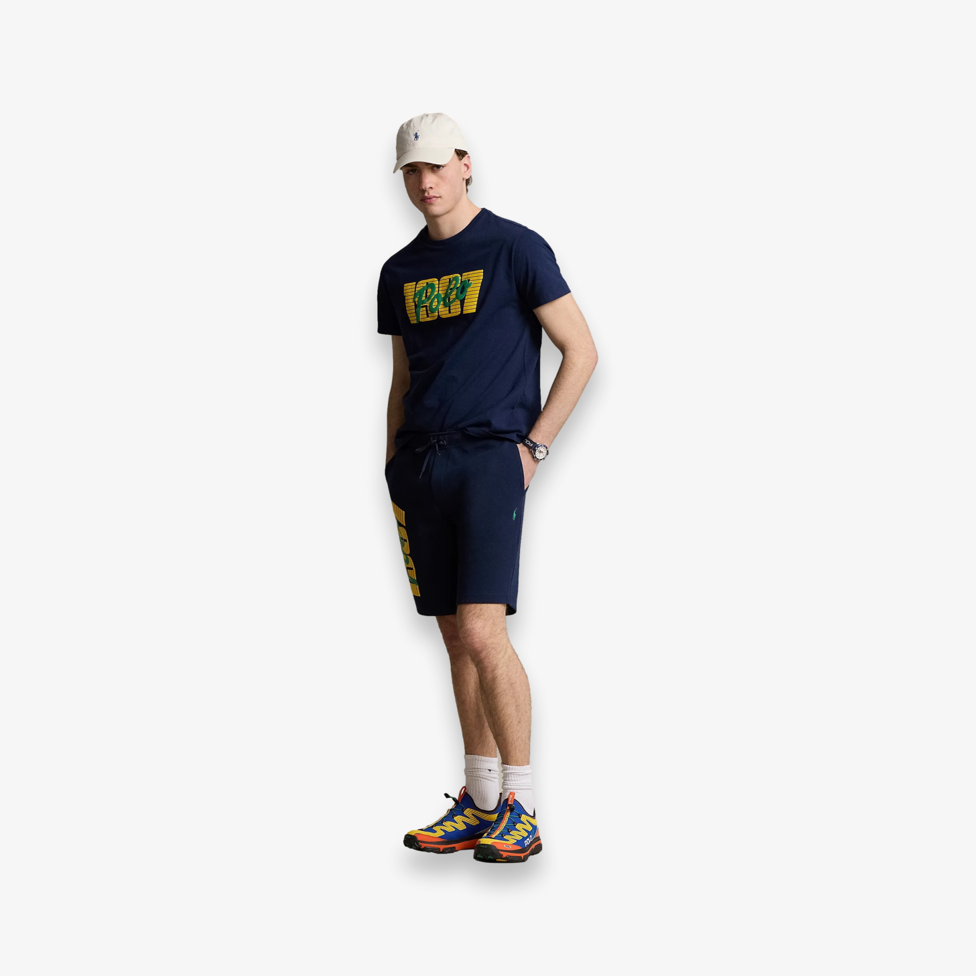 Doub Knit Tech Polo 1967 Short