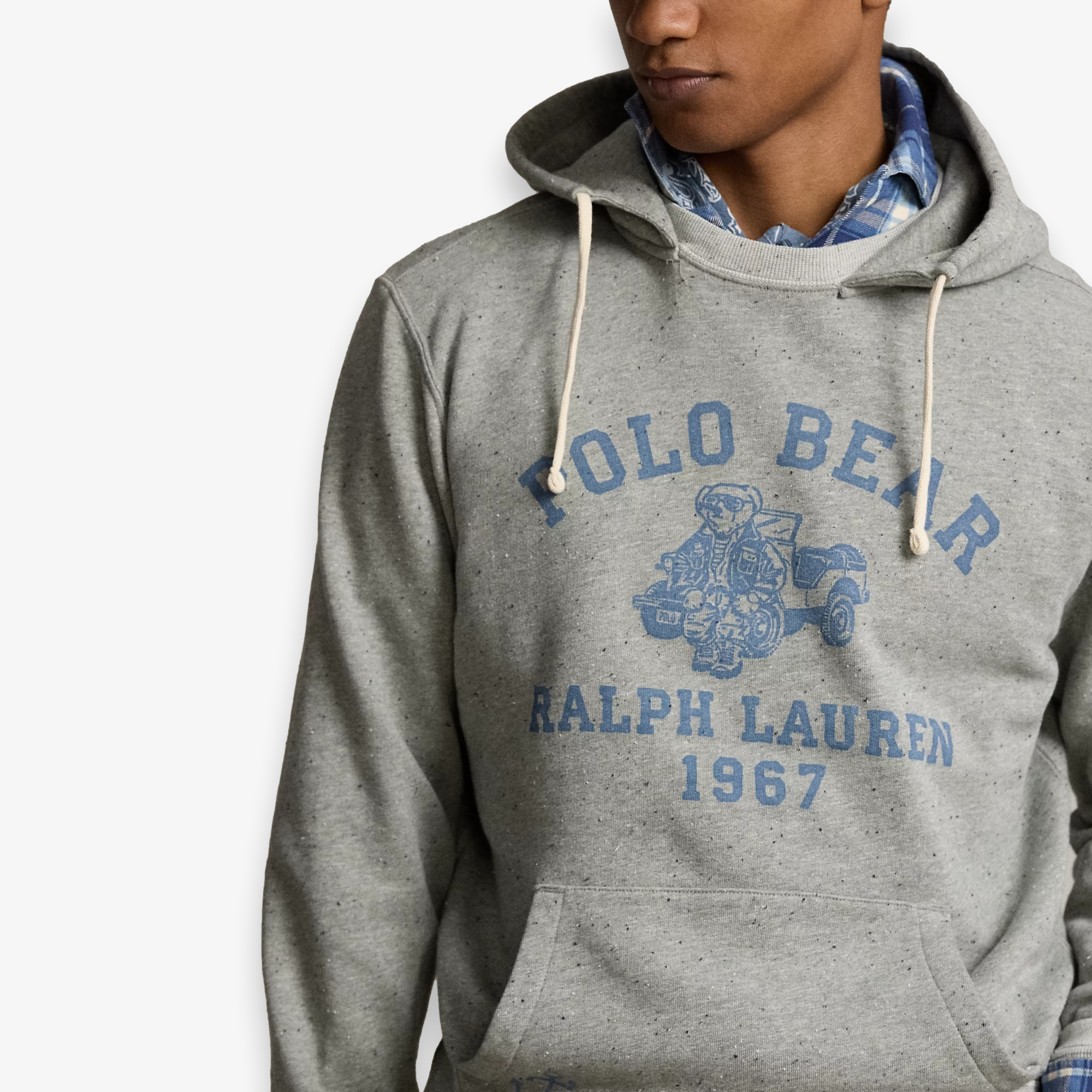 Ls Seeded Vintage Fleece Pullover Hoddie