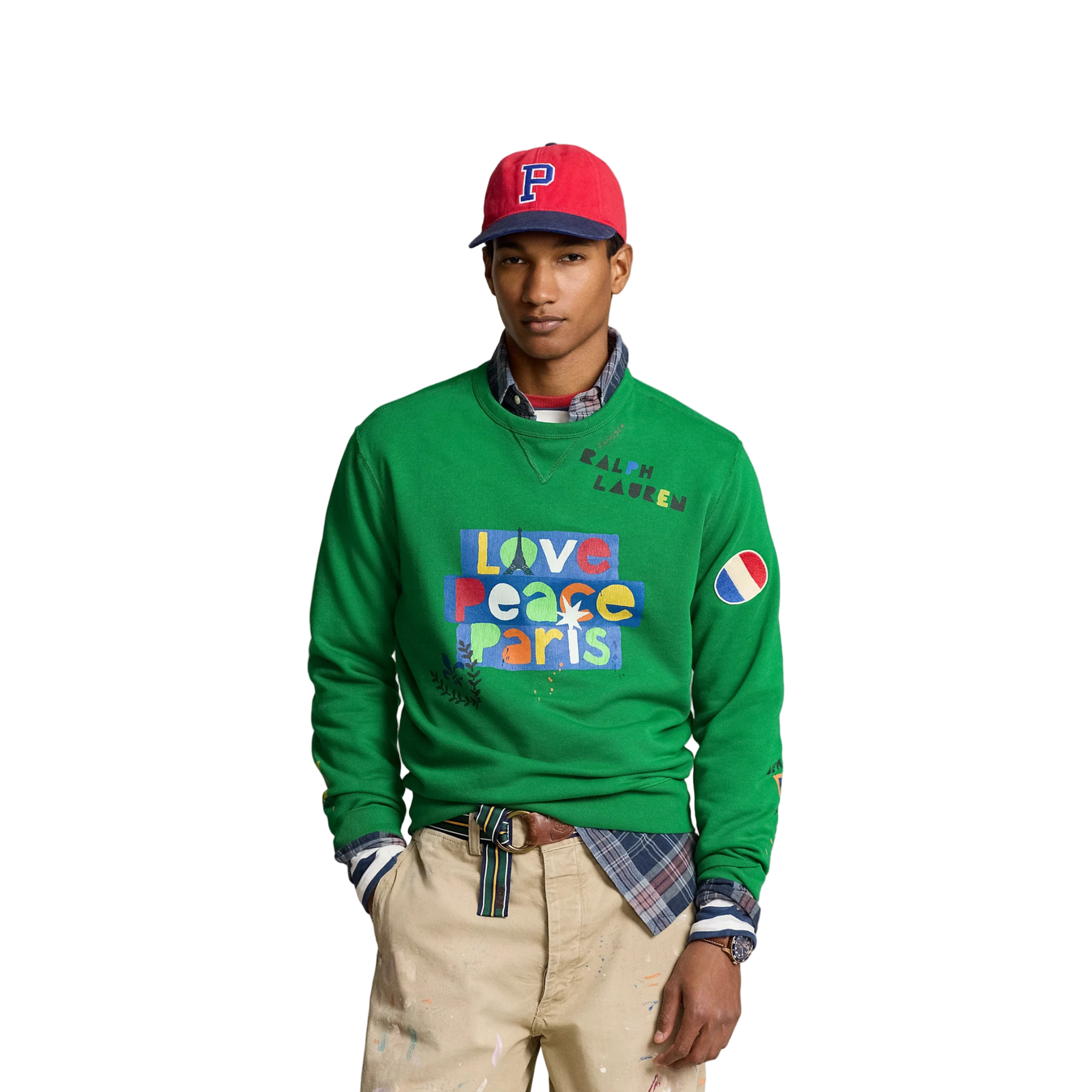 Love Peace Paris Crewneck