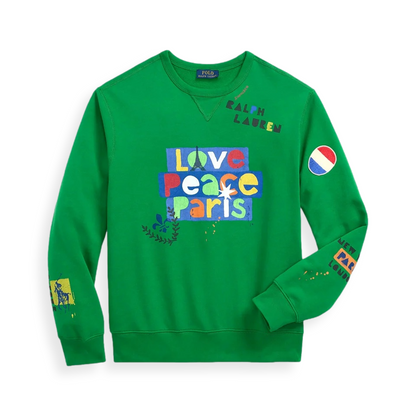 Love Peace Paris Crewneck