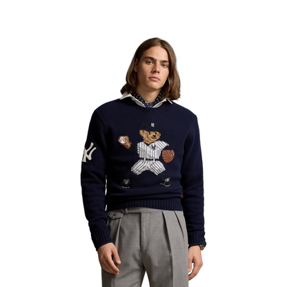 Ralph Lauren Yankees Bear Crewneck