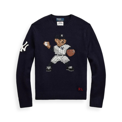 Ralph Lauren Yankees Bear Crewneck