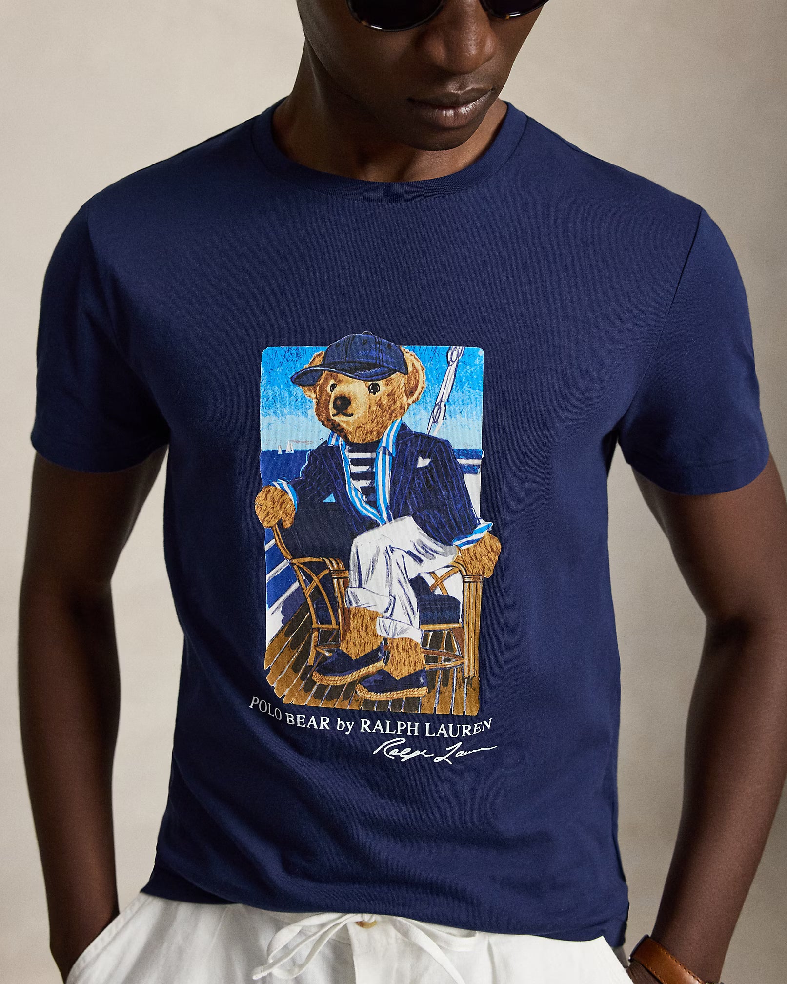 Custom Slim Fit Polo Bear T-Shirt