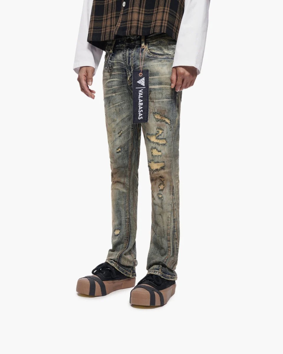 Static Denim Blue Jeans