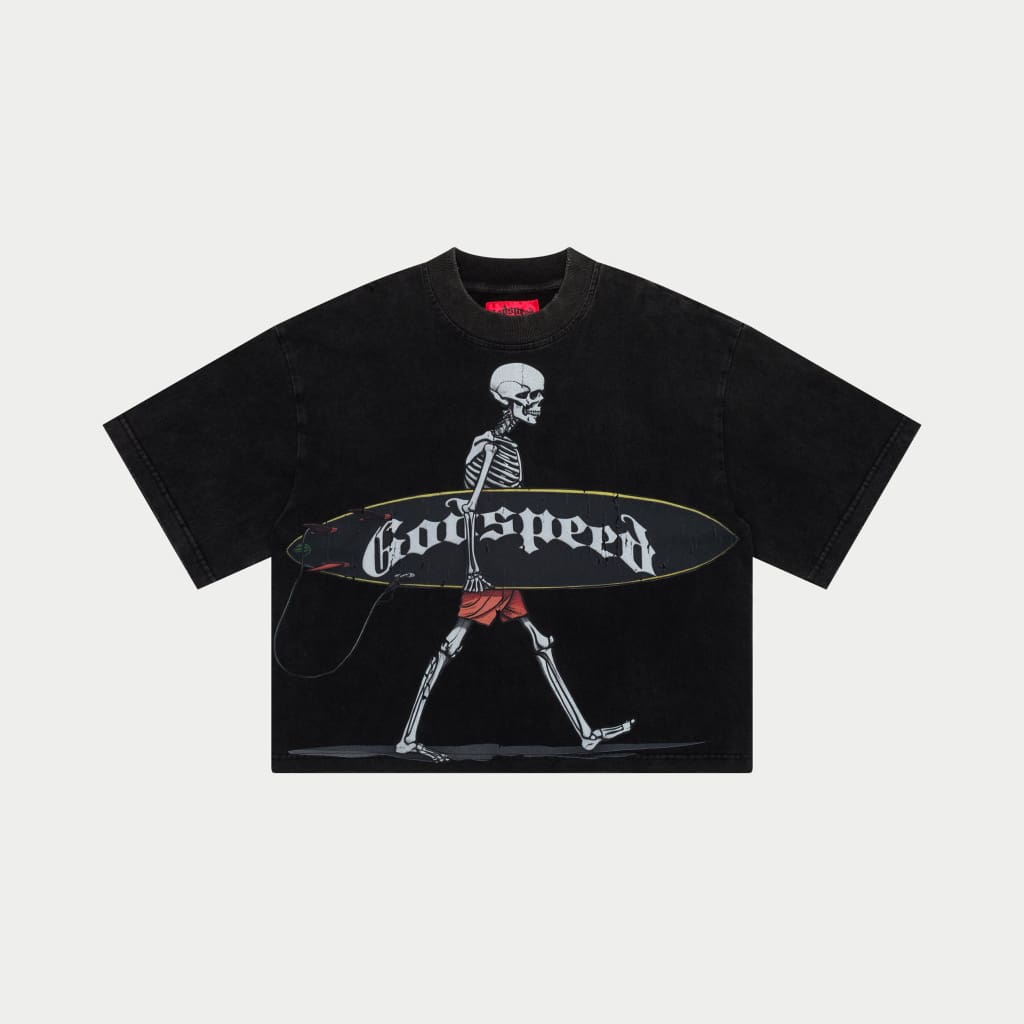 Surf Day T-Shirt Black