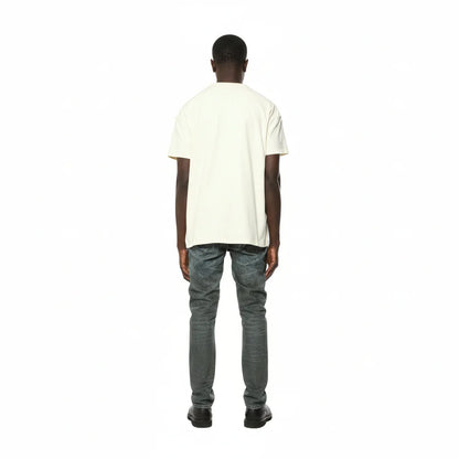 Purple-TEXTURED INSIDE OUT T-SHIRT