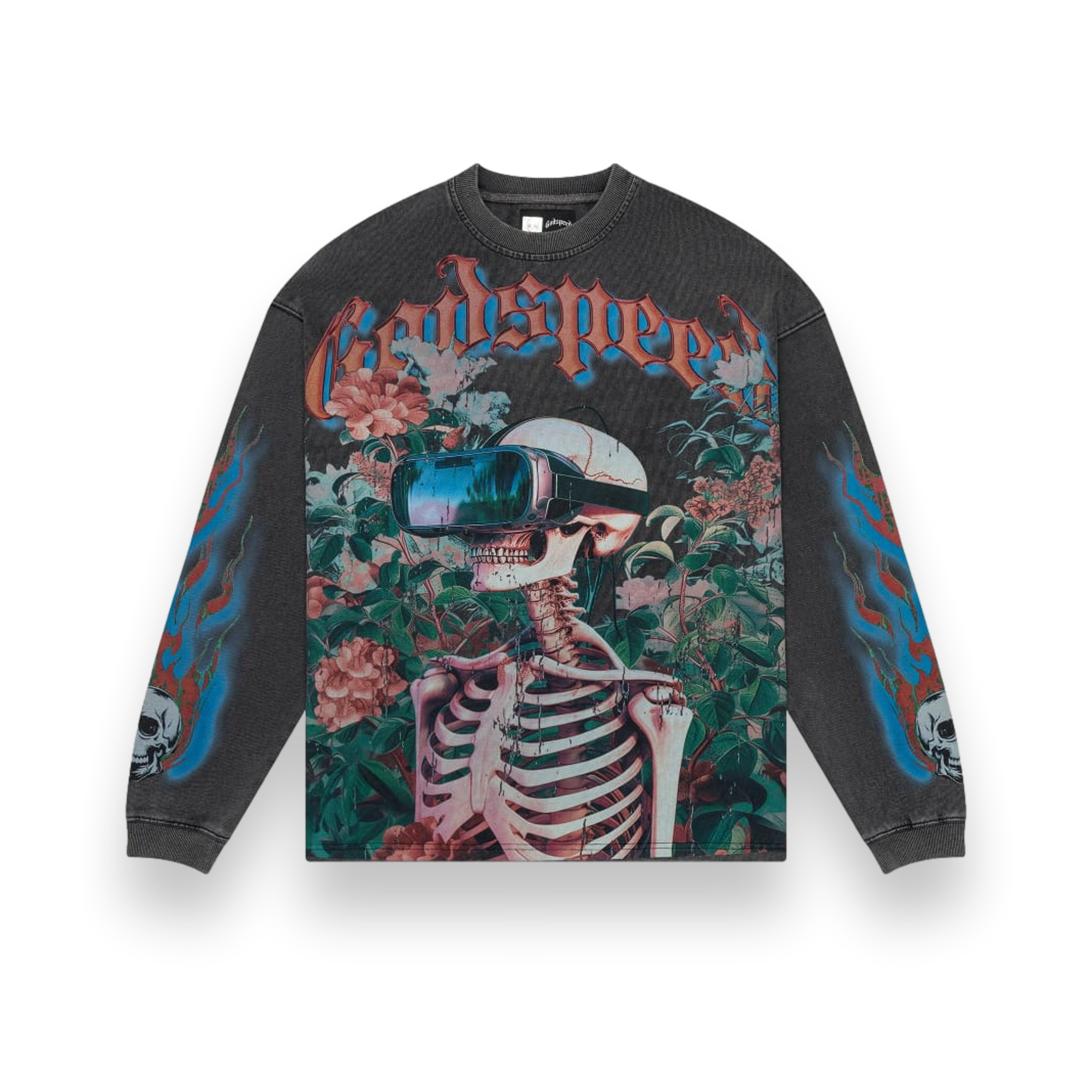 Vision Flowers Ls Thermal Crewneck