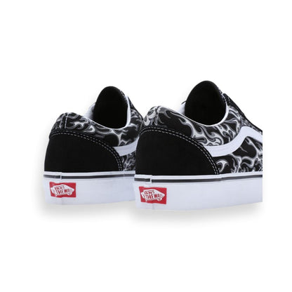 Flames Old Skool Black