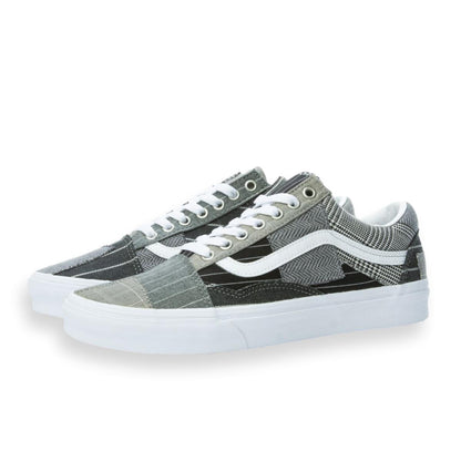 Old Skool Patchwork Conference Call Suiting Grey
