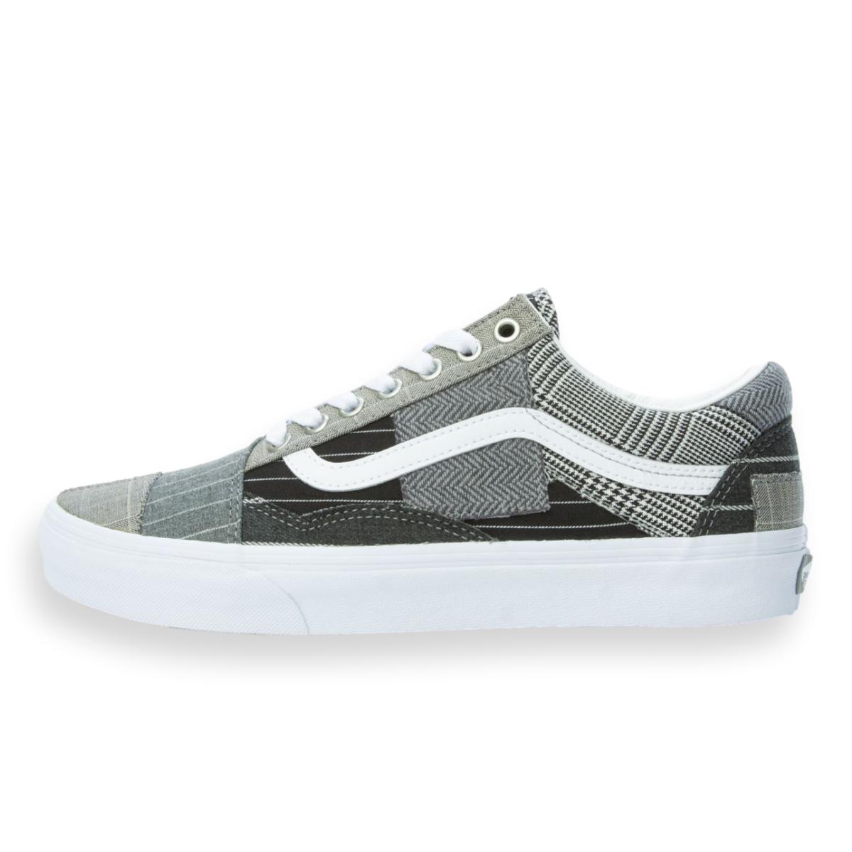 Old Skool Patchwork Conference Call Suiting Grey