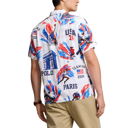 Team USA Print Camp Shirt