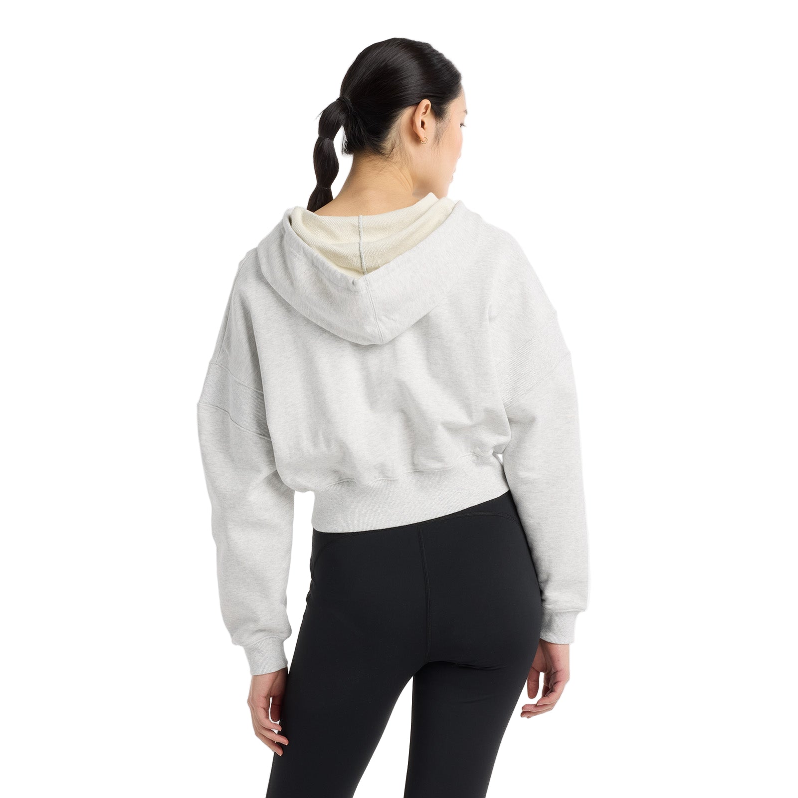 French Terry Grey Full Zip Jacket