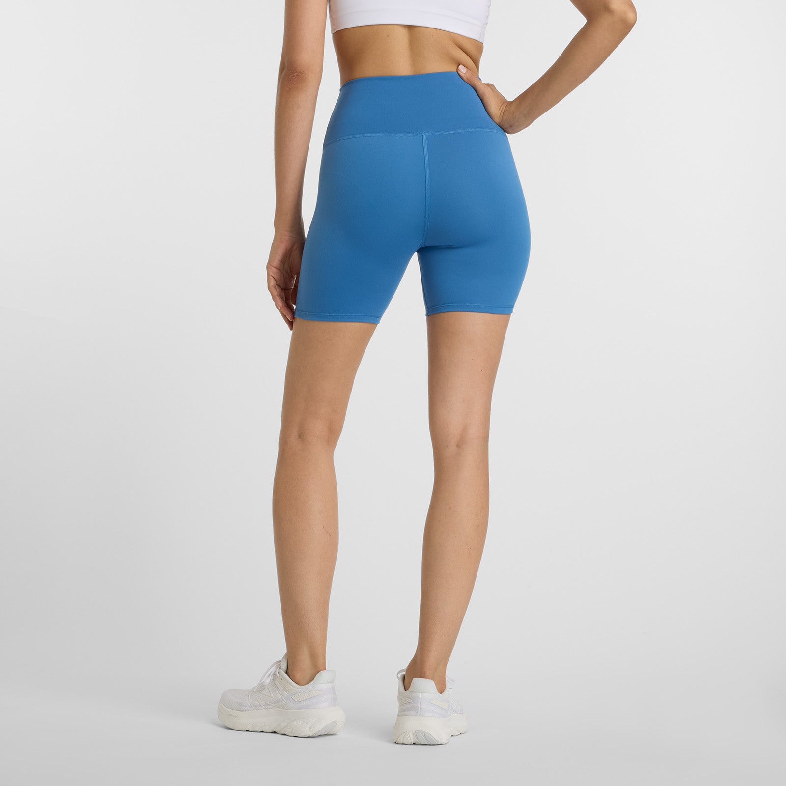 NB Harmony High Rise Short Blue